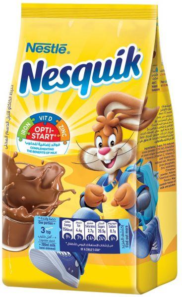 Какао напій Nesquik chocolate, шоколад Nestle 500 г Швейцарія