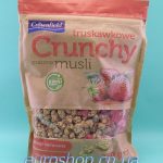 Кранчі (хрусткі мюслі) Crunchy Crownfield з полуницею 350 г