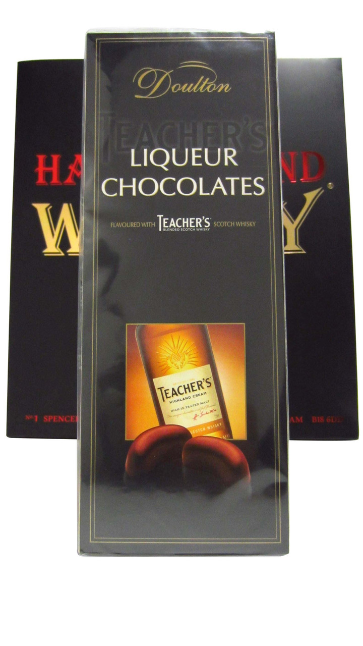 Шоколадні цукерки з лікером Doulton teacher's scotch ( Учительський віскі ) Німеччина 150г