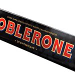 Швейцарський чорний шоколад Tobleron з медом і мигдальною нугою 360 г