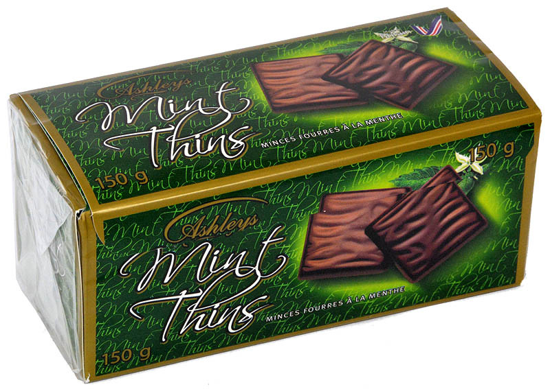Шоколад (цукерки) Mints (м'ята) Ashleys Великобританія 150г
