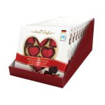 Марципанові цукерки в темному шоколаді Сердечка Marzipan Herzen Maitre Truffout Австрія 110г