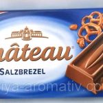 Шоколад молочний із солоними крендлями Chateau Німеччина 200 г
