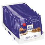 Шоколад Ritter Sport Nuss+ Crisp Winter Kreatіon (Горіхове хрустке зимовий творіння) Німеччина 100г