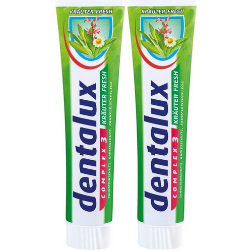 Зубна паста Dentalux complex 3 KRÄUTER FRESH (трав'яний комплекс) 125 мл Німеччина