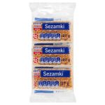 Цукерки (козинаки) кунжут у карамелі у формі пластинок Sezamki 81 г (3х27г) Польща