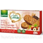 Печиво злакове із шоколадно-горіховим кремом Gullon Cuor di Cereale 220 г (5х44 г) Іспанія