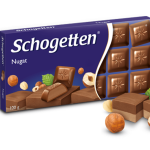 Шоколад "Schogetten Praline Noisettes"(Шогеттен з горіховим праліне), Німеччина, 100г