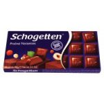 Шоколад "Schogetten Praline Noisettes"(Шогеттен з горіховим праліне), Німеччина, 100г