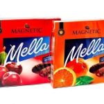 Цукерки шоколадні Galaretka Mella з вишневим соком Magnetik Польща 190г