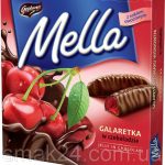 Цукерки шоколадні Galaretka Mella з вишневим соком Magnetik Польща 190г