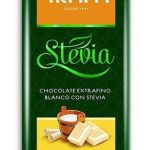 Шоколад білий без цукру та без глютену Trapa Stevia 75 г Іспанія