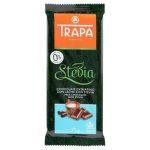 Шоколад молочний без цукру і без глютену Trapa Stevia 75г Іспанія