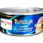 Тунець шматочками у власному соку Helcom Tunczyk kawalki 170 г Польща