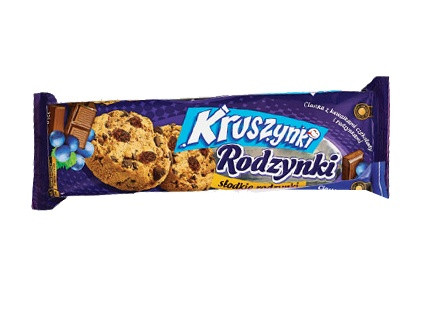 Печиво з родзинками Kruszynki Rodzynki 225 г Польща