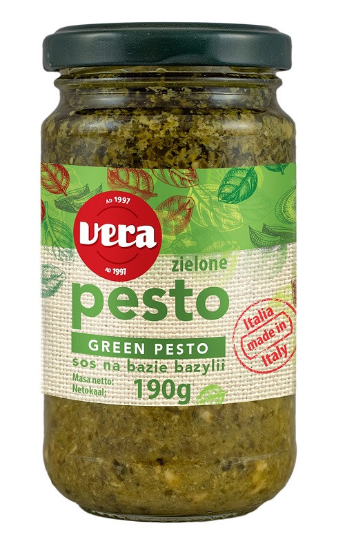 Соус Green Pesto Vera 190 г Польща