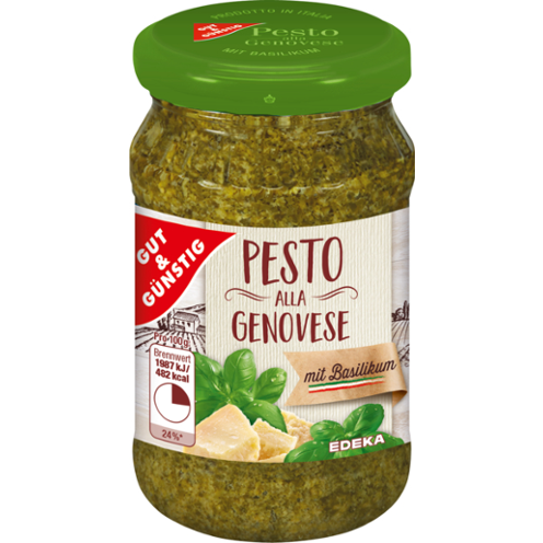 Соус Pesto alla Genovese   GUT & GÜNSTIG 190 г Германия