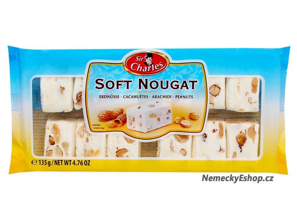 Нуга м'яка з арахісом Soft Nougat Sir Charles Австрія 135г