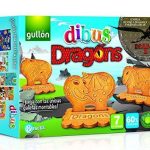 Печиво злакове з вітамінами Dibus Dragons Gullon Іспанія 330 г (8х37,5г)