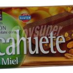 Шоколад молочний без глютену з цільним арахісом Hacendado Іспанія 250г