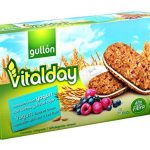 Печиво злакове з йогуртом і ягодами з вмістом клітковини Gullon Cuor di Cereale 220 г (5х44 г) Іспанія