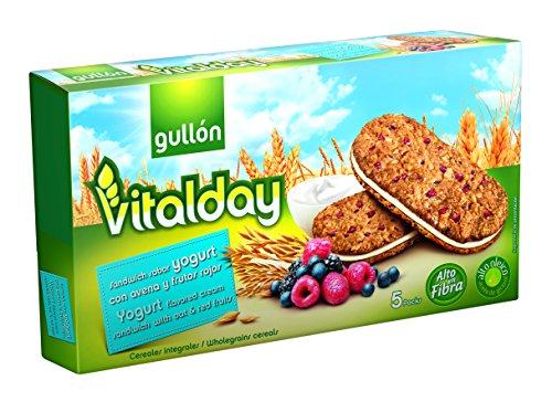 Печиво злакове з йогуртом і ягодами з вмістом клітковини Gullon Vitalday 220гр (5х44г) Іспанія