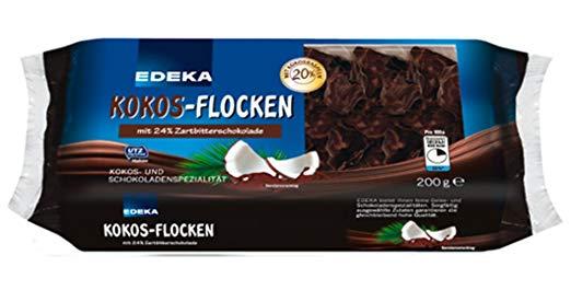 Цукерки шоколадні з кокосом Kokos Flocken Edeka 250г Німеччина