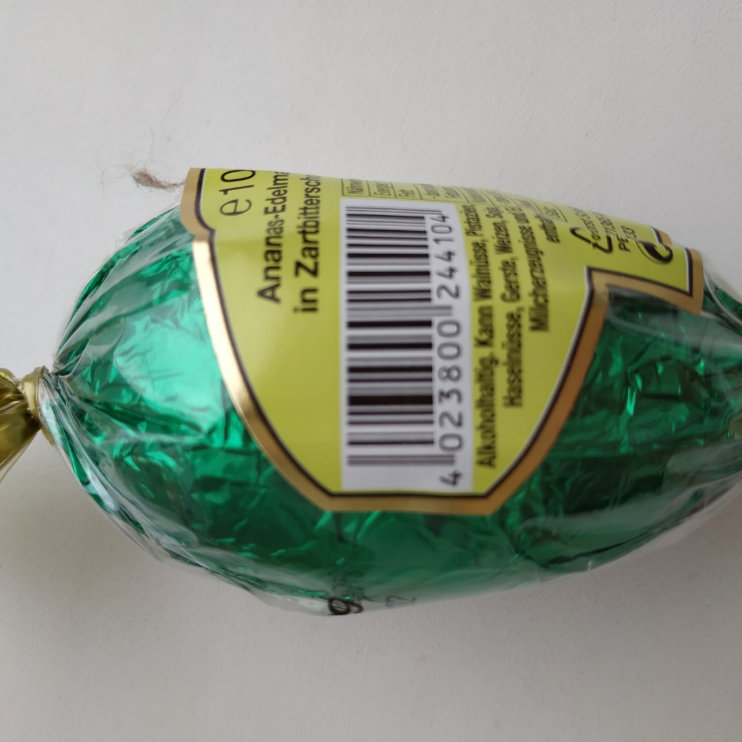 Марципан з ананасом благородним Edelmarzipan 100 г Німеччина