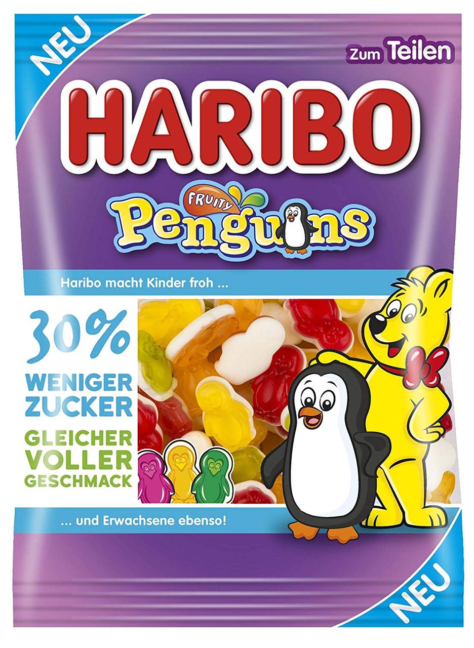 Желейні цукерки Penguins Haribo Пінгвіни Німеччина 160г