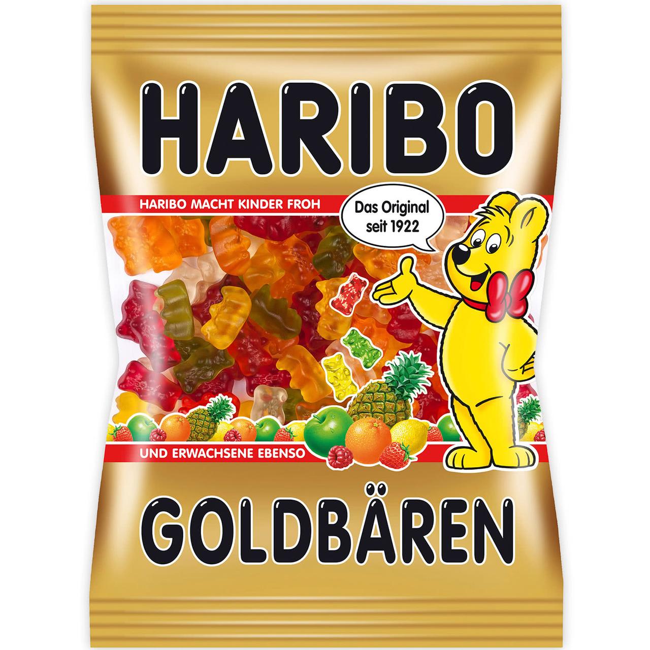 Желейні цукерки Золотий ведмедик Goldbären Haribo Німеччина 100г