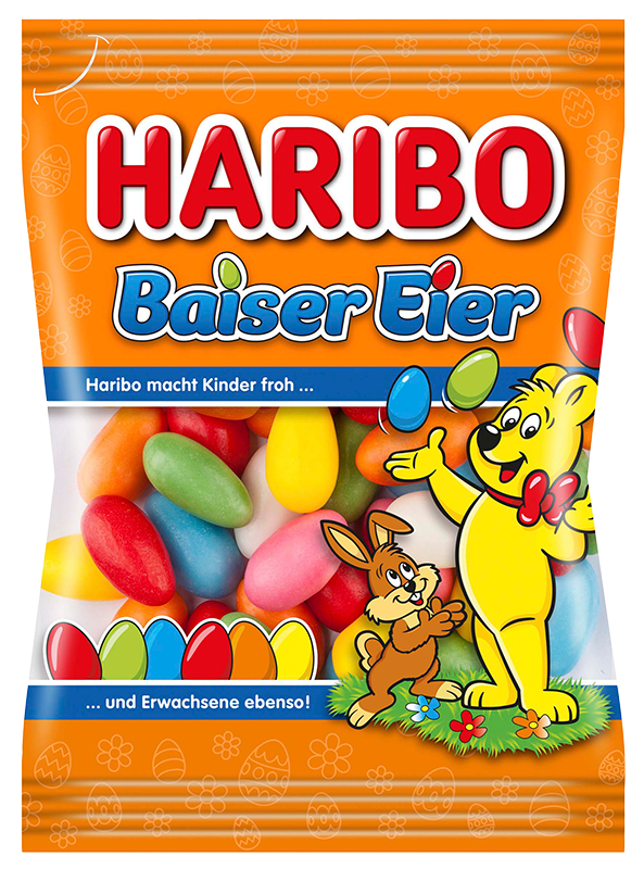 Желейні цукерки Яйця безе Baiser Eier Haribo Німеччина 175г