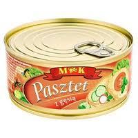 Паштет гусячий MK Pasztet z gesia 300г Польща