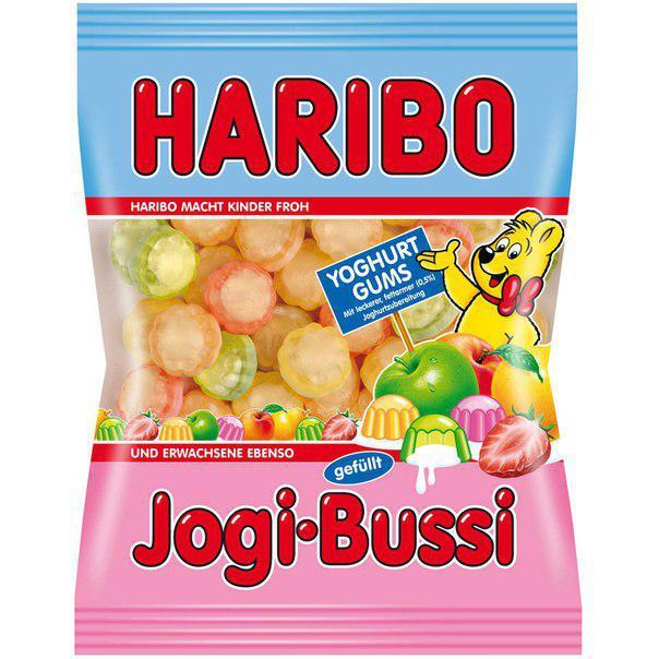Желейні цукерки Haribo Jjogi Bussi (Йогурт фруктовий) Німеччина 200г