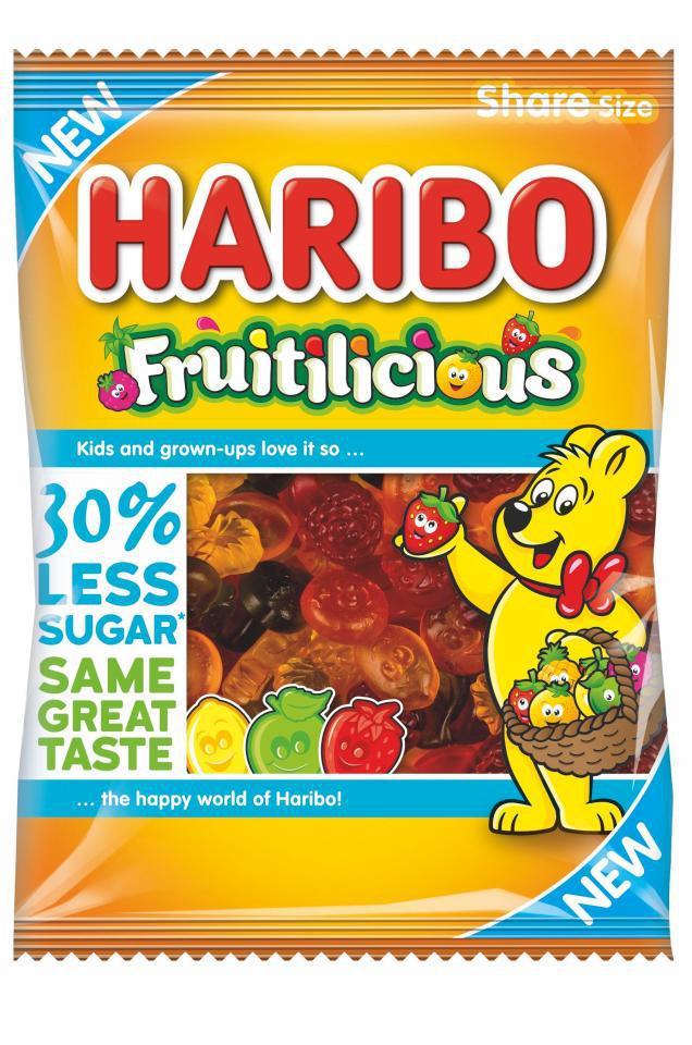 Желейні цукерки Haribo Fruitilicious Німеччина 160г