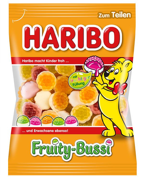 Желейні цукерки Haribo Fruity- Bussi (тортик фруктовий) Німеччина 175 г