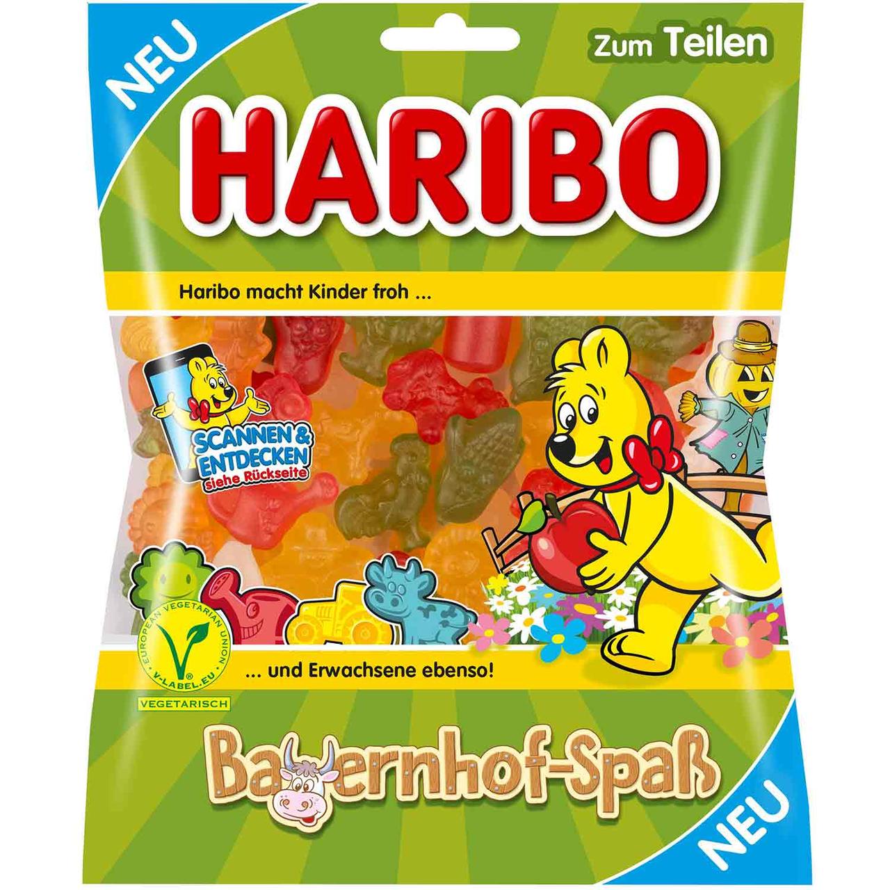 Желейні цукерки Haribo Bauernhof Spaß (весела ферма) Німеччина 175г