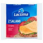Сир тостерний (плавлений) Lactima із салями Польща 130г