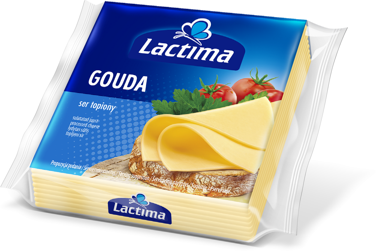 Сир тостерний (плавлений) Lactima Gouda Польща 130г