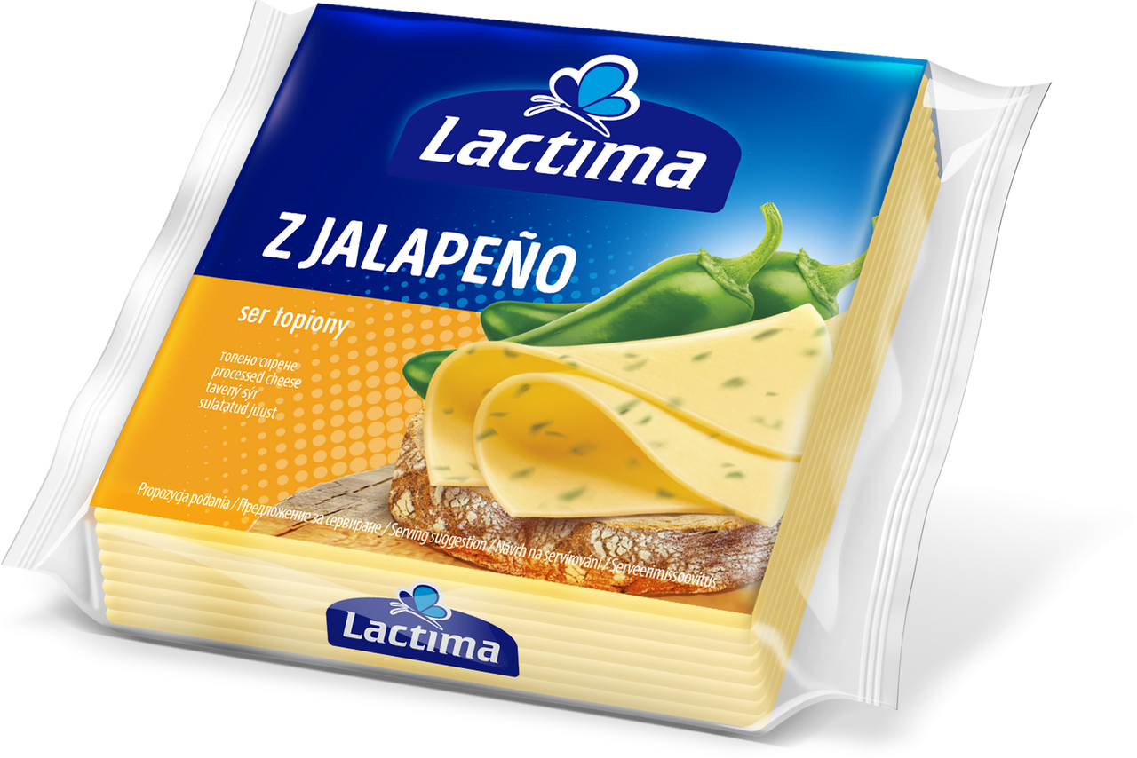 Сир тостерний (плавлений) z Jalapeno Laktima Польща 130г