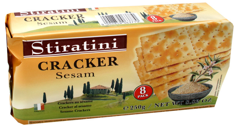 Крекер із кунжутом Cracker Sesam Stiratini 250 г Австрія