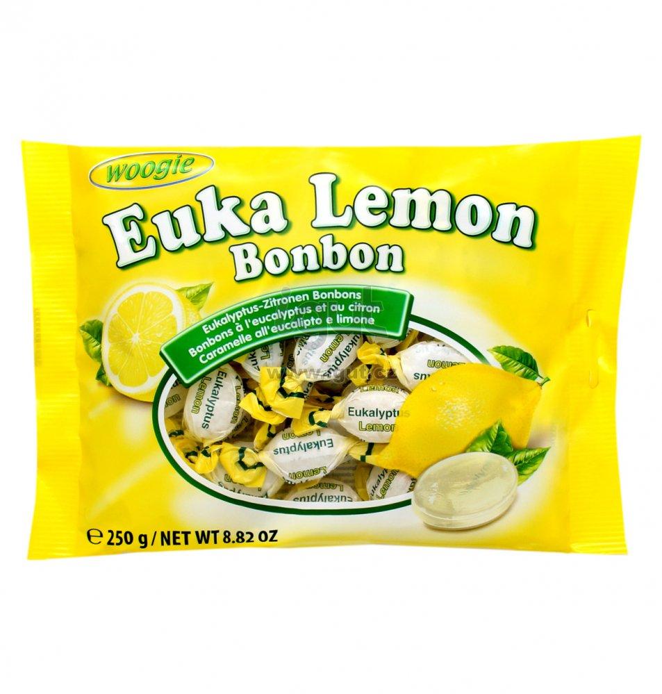 Льодяники (цукерки) Евкаліпт + Лимон Woogie 250г Австрія