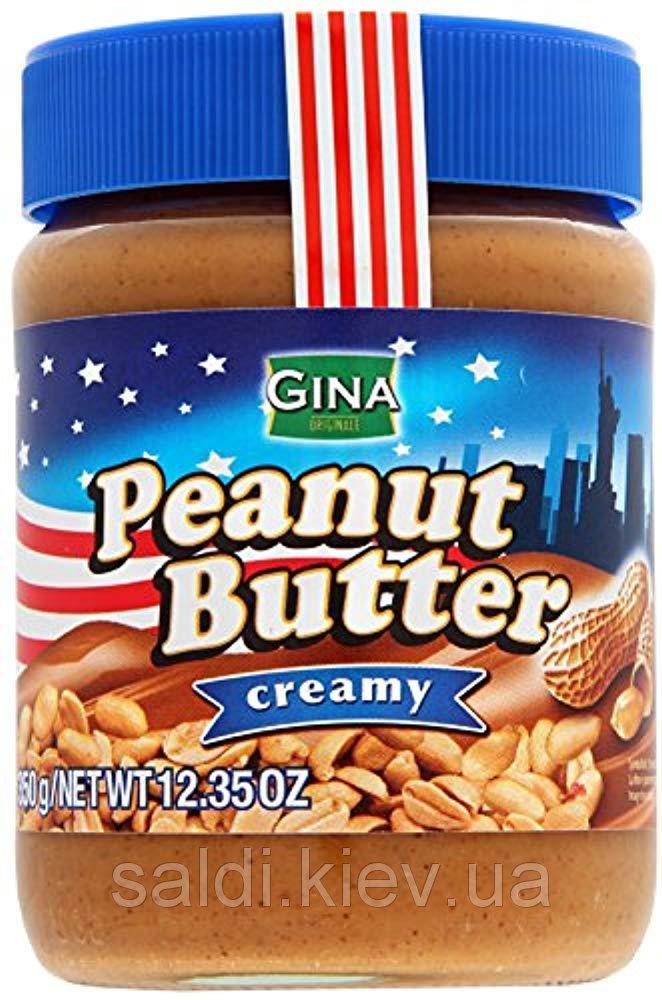 Арахісова паста "Gina Peanut Butter" Creamy 350g Австрія