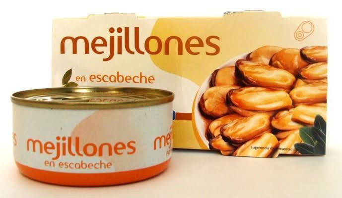 Мідії в маринаді без глютену Mejillones Hacendado 175 Іспанія