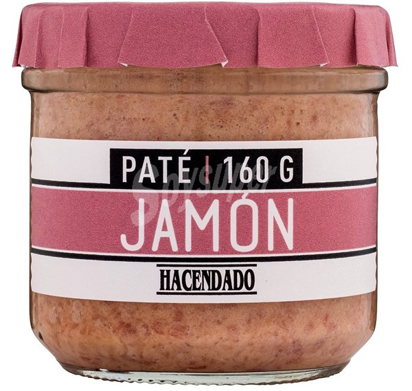 Паштет без глютену з хамону Pate Jamon Hacendado 160 г Іспанія