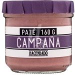 Паштет без глютену зі свинячої печінки "Деревенський дзвін" Pate Campana Hacendado 160 г Іспанія