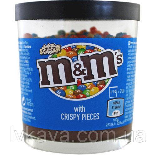 Шоколадний крем M&M with crispy pieces Великобританія 200 г