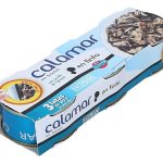 Кальмар шматочками без глютену у власному соку (чорнило) Hacendado Calamar en tinta80 м Іспанія