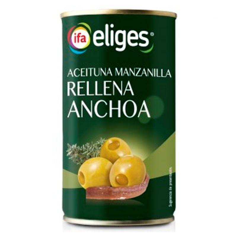 Оливки фаршировані анчоусами Rellenas de Anchoa Eliges 350 г Іспанія