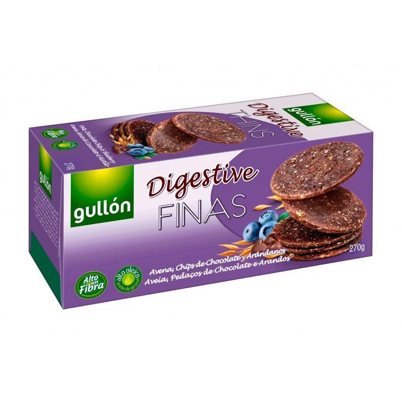 Печиво злакове з чорницею Digestive Thins Gullon 270 г Іспанія