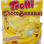 Маршмеллоу бананове з шоколадною начинкою Trolli Choco Bananas 150г Німеччина